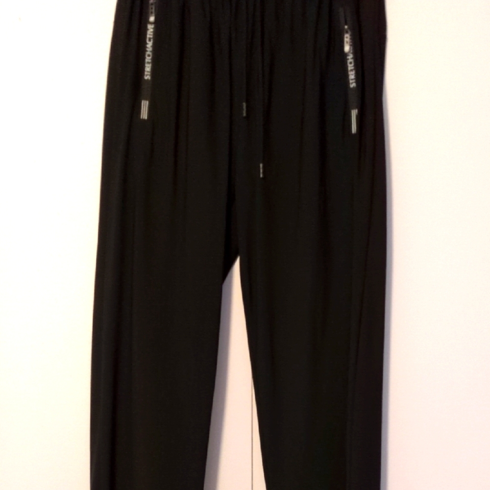 Stretchy Black Joggers